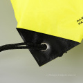 Klassische Promotion Polyester Nylon 210D RPET Backpack Draw String -Tasche mit Logo
